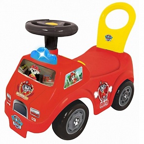 Каталка-пушкар. Пожарная машина. Маршалл – спасатель (Kiddieland, KID 054247veg)